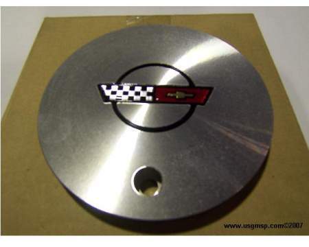 Wheel Cap: 88-89 Corvette Large Centre cap (4)  NOS GM