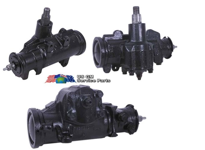 Steering Box: 80-92 Camaro- Firebird TA & El Camino  (LHD)