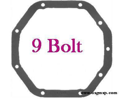 Diff gasket: "9 bolt" 85-92