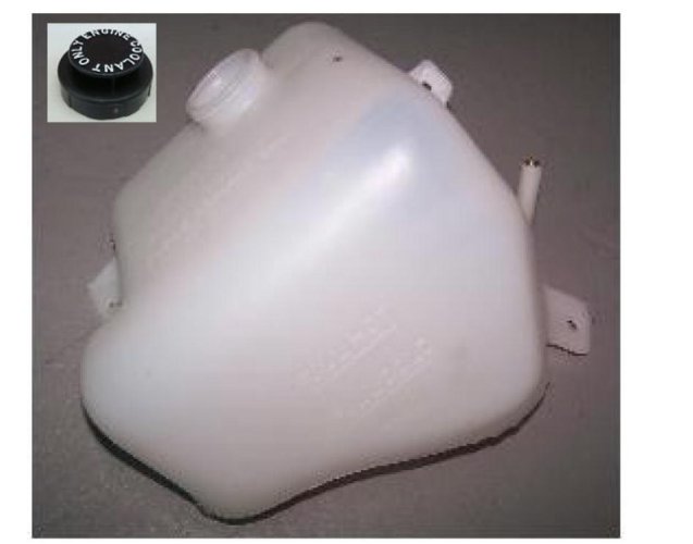 Radiator Overflow Bottle: 82-88 Camaro/ Firebird TA  F & Lid Kit