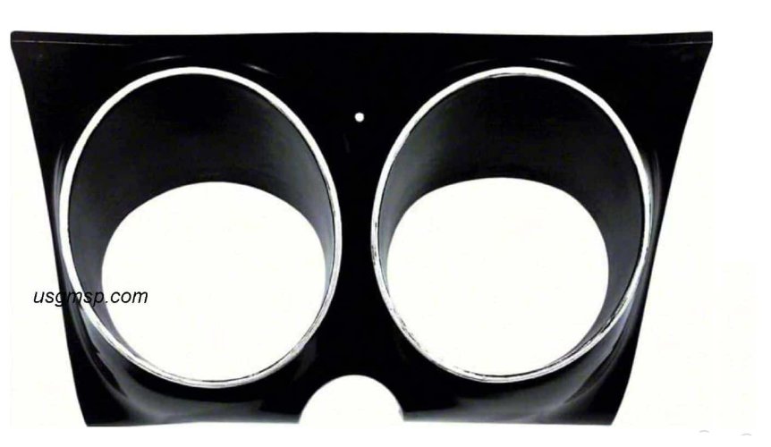 Dash Face Panel: 67-68 Camaro & Firebird