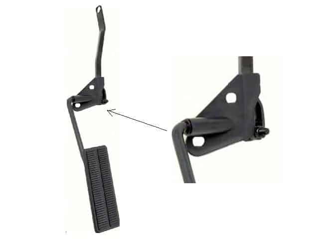 Accelerator Pedal Assembly: 68-69 Camaro