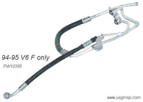 Hose: AC Cond/Comp line 1994-95 V6 Camaro Firebird 3.4lt