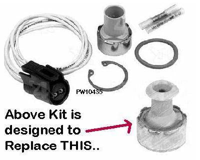 AC Compressor CUT OFF SWITCH 84 Corvette (Green)