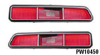 69 Camaro Tail Light Lens: Standard (ea)