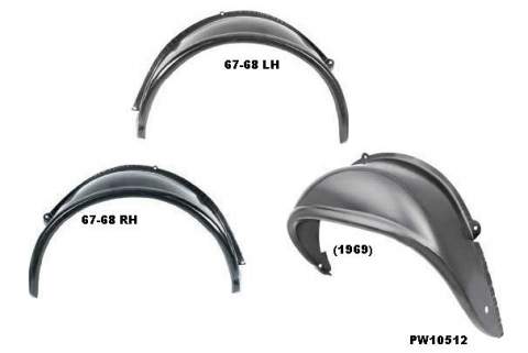 Wheelhouse: Rear Outer Panel (ea)