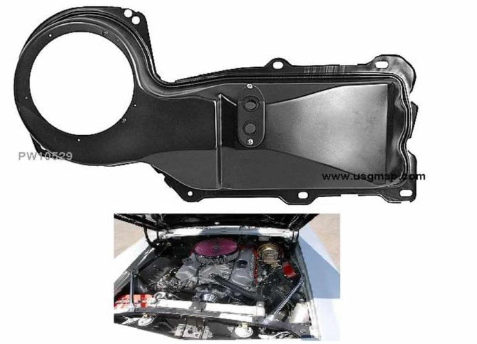 Heater Box: 67-9F with Big Block