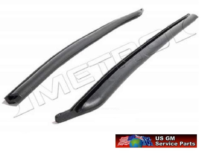Qtr Window Vertical Seal Set: 66-67 GTO/ Chevelle A body