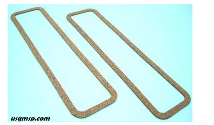Rocker Cover Gaskets: Pontiac Cork 56-79 (pr)