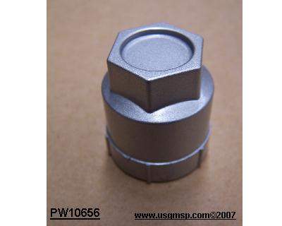 Wheel Nut CAP: Silver - 82-92 Firebird TA