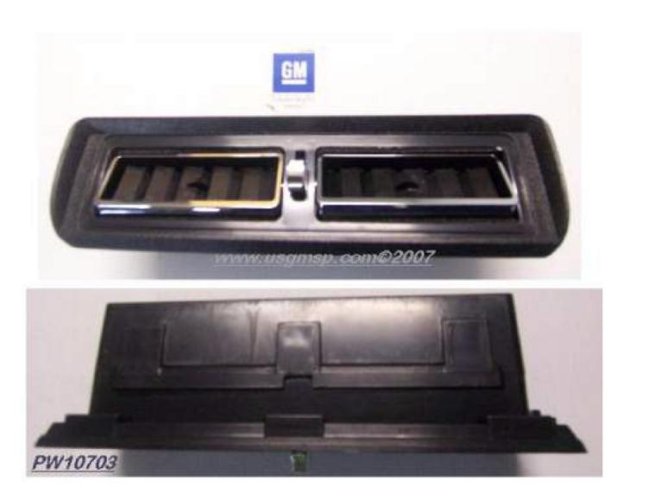 Dash Vent: 70-78 Camaro W/AC