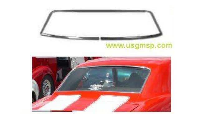 Window Molding Kit: 67-69 (5) REAR