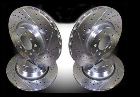 Disc Rotor: 98-02 Firebird Camaro SET 4 - Drilled & Slotted