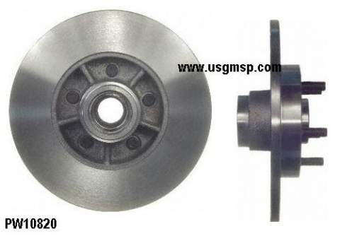 Disc Rotor: Fiero Front 84-87