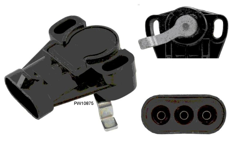 Throttle Position Switch: Corvette LTI - 1990-95