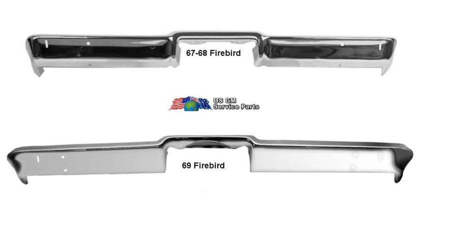 Bumper: Firebird 67-69 Rear (Choose Year)