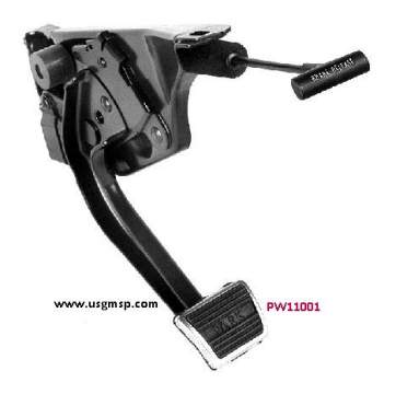 Parking brake assembly 65-67 GTO / LeMans  (LHD)