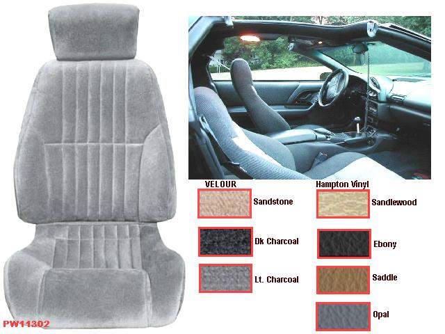 Seat trim kits: 93-2002 Firebird TA