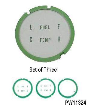 Console Gauge lens kit: 67 Camaro (3)