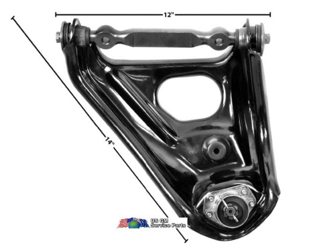 Control Arm: 67-69F & 68-74 Nova Upper Front Complete (ea)