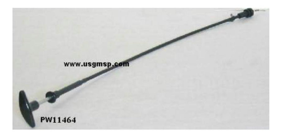 Hood Release Cable: 77-81 Firebird TA