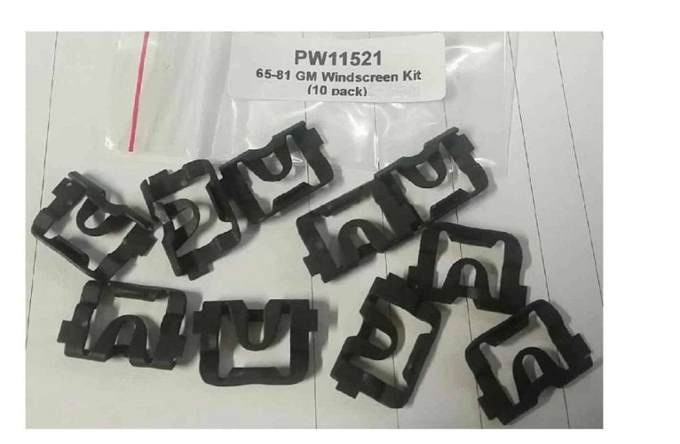 Clip Pack: Windscreen Molding 66-81GM most (10)