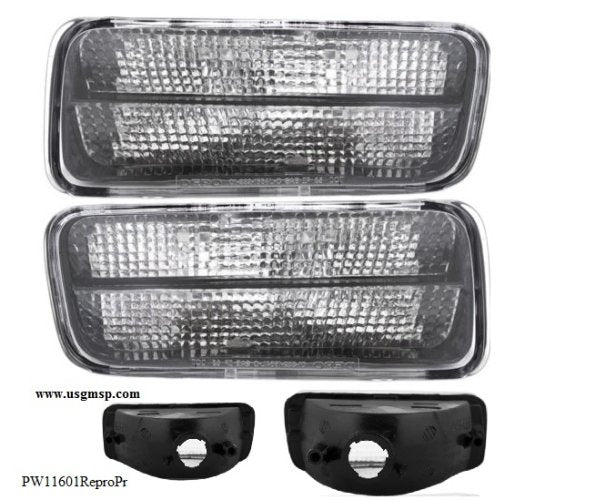 Park Lamp: 85-92 Camaro Park Lamps (Repro Pair)