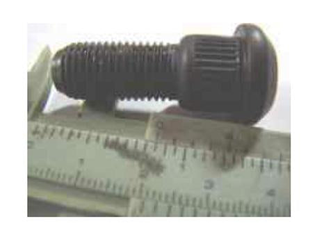 Wheel Stud: Axle/hub Front 1.5"/38mm long