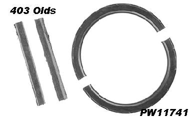 Gasket: Rear Main 403 Olds (Rubber)