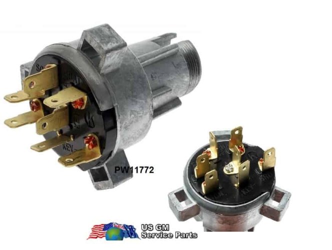 Ignition Switch: 1968