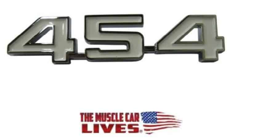 69-70 "454" Emblem (fender ea)