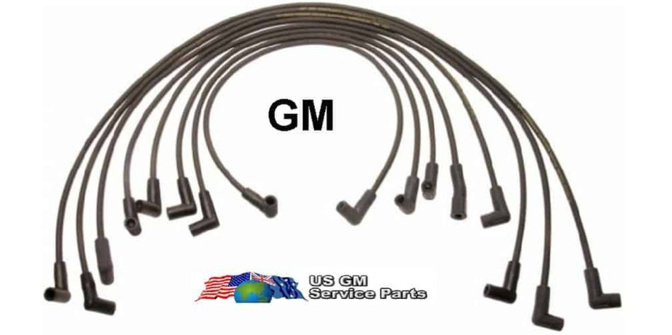 Spark Plug Lead Set: Corvette 1985-91 (Genuine)