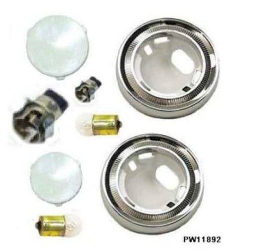 Lamp Kit: Deluxe interior  65-67 GM Various