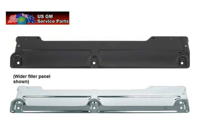 Fan Shroud: Camaro 70-81 - Chrome Guard panel