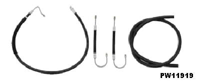 Power Steering Hose Kit: 60-64 Full Size Chevy/Parisienne etc