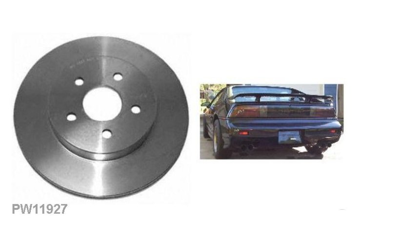 Disc Rotor: Fiero Front & Rear 88 (only) - (1) SOLD OUT - SPECIAL ORDER ONLY
