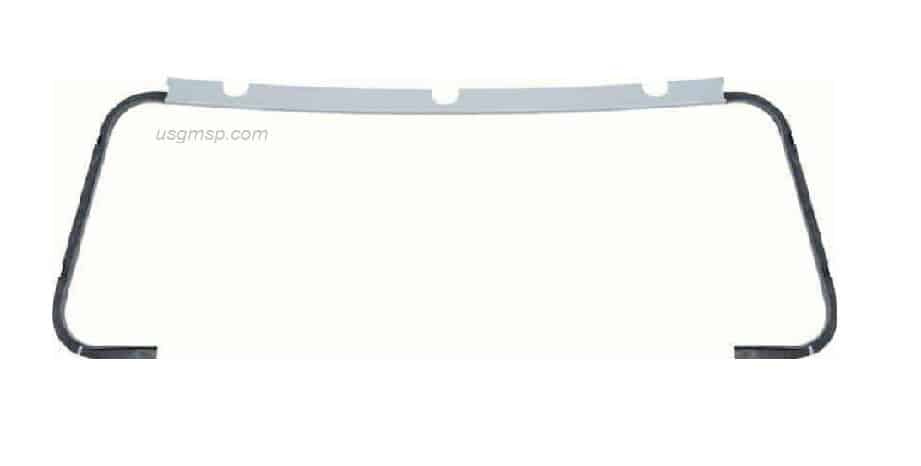 Trunk Gutter Repair Kit: 67-69F