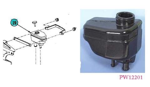 Power Steering Resevior: 84 Corvette - NOS GM - SOLD OUT