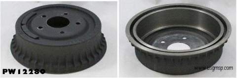 Brake Drum: El Camino Rear 73-87 (ea)