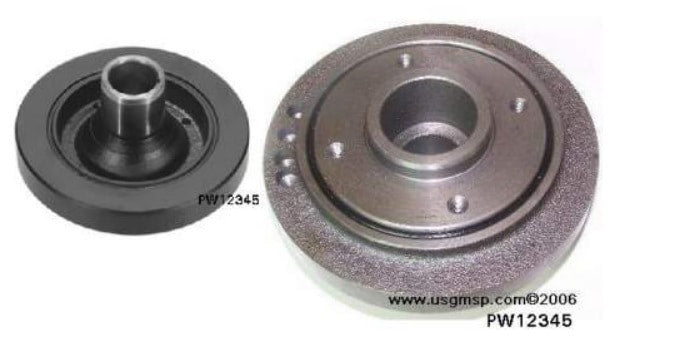 Harmonic Balancer: Pontiac V8 68-77
