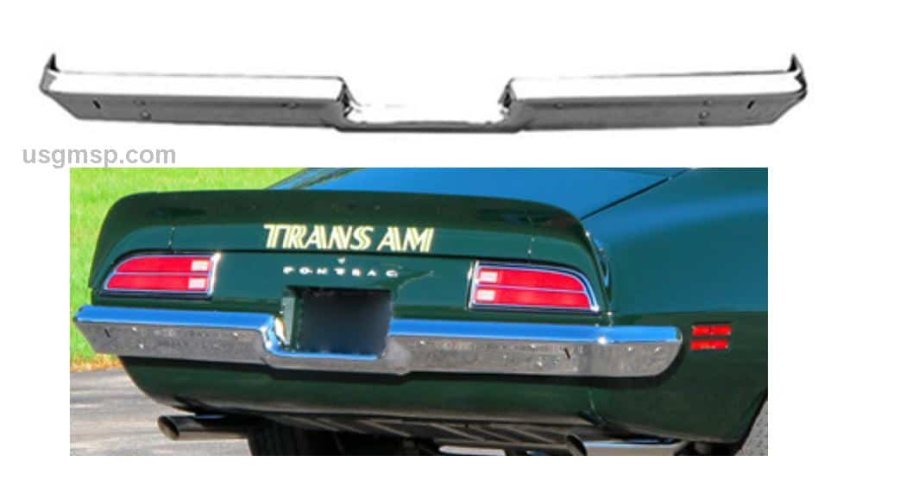 Bumper: Firebird Rear 1970-73