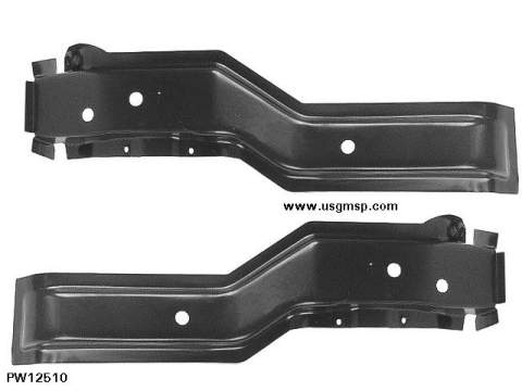 61-64 Full Size UNDER FRONT SEAT BRACE (Ea)