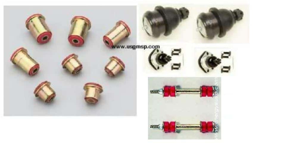 A Front Suspension Kit: 67-9 W/ Poly Bushes (Energy Susp)