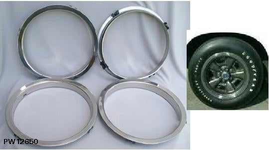 Trim Ring Set: Camaro 70-81 Z28 specifically (4)
