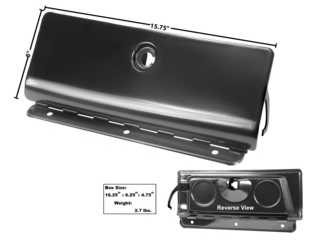 Glove Box Door: Camaro 1969