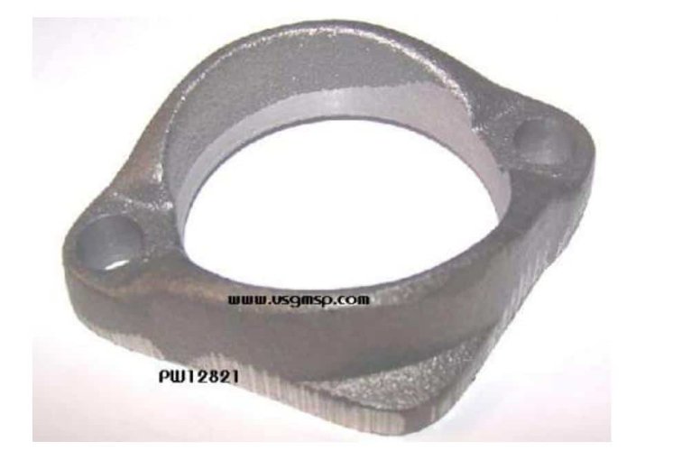 Exhaust flange: 70-74 Pontiac RA,HO & SD - 2 bolt