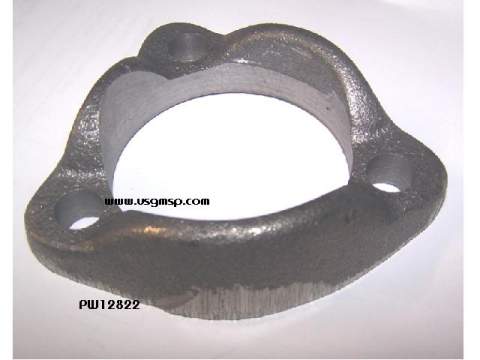Exhaust flange: 67-74 Pontiac RA,HO & SD - 3 bolt