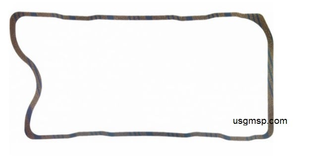 Intake Manifold Pan Gasket: Pontiac 65-71 V8