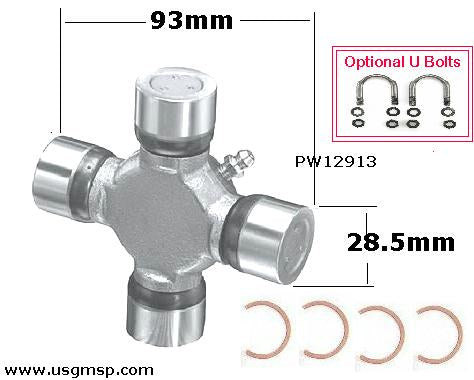 Uni Joint: 67-9 F FRONT & REAR