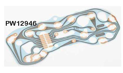 Printed Circuit: 74-78 Firebird w/o gauges